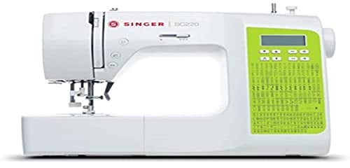 Macchina da cucire SINGER SC220-GRN - 200 punti
