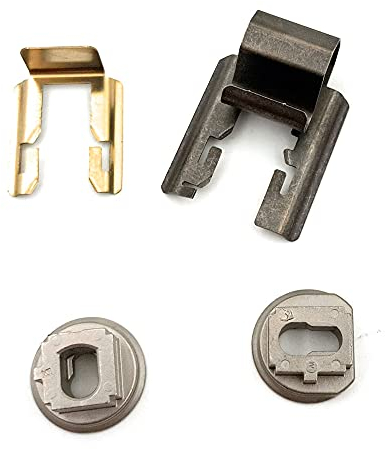 Dos Muelles Retenedores con Dos Casquillos de Sujeción para Soportes de Bandejas de Hornos Pirolíticos Compatible con Hornos Bosch y Balay - 626210