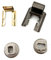 Dos Muelles Retenedores con Dos Casquillos de Sujeción para Soportes de Bandejas de Hornos Pirolíticos Compatible con Hornos Bosch y Balay - 626210