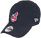 New era Cleveland Indians Black Base Black 9Twenty Strapback Cap - One-Size