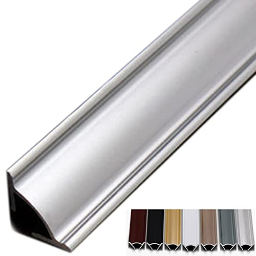 Kabelkanal Kabelschlauch Kabelmanagement Wand-Eckdraht-Concealer Hochleistungsmetall, Lackierbarer Anti-Kau-Kabelkanal Kabelabdeckung, Baby-/ Haustier-/ Kinderschutz, Außen/Eingang/Küche
