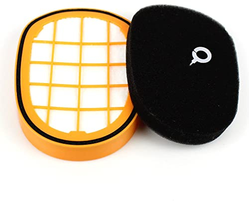 PakTrade Filter-Set geeignet für Philips FC5005/01 - FC 5005/01, FC6723 - FC 6723, FC6724/01 - FC 6724/01 | Akkusauger Akku-Staubsauger | Einlagefilter + Schaumfilter | Ersatzfilterset