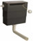 Universal Plastic Concealed Toilet Cistern with L Bend and Dual Flush Button