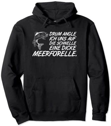 Meerforelle Lachsforelle Fischen Meerforellen Blinker MeFo Pullover Hoodie