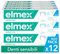 Elmex - Dentifricio Sensitive 12x75ml (Consegna in 48 Ore), Dentifricio per Denti Sensibili, Protezione delle Gengive, Protezione contro la Carie, Sollievo dal Dolore ai Denti
