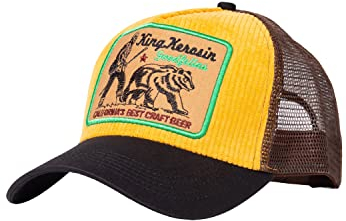 King Kerosin Herren Trucker Cap Mit Mesh-Netz · Snapback Caps Für Männer · Kappe · Baseball · Schirmmütze · Basecap · Baseballkappe · Vintage · Kopfbedeckung · Verstellbar · Goodfellas