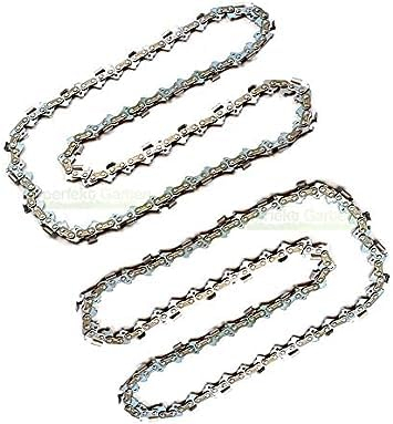 2 cadenas de sierra de 30 cm, 1,1 mm, 3/8 pulgadas, 46 TG, compatible con motosierra Makita DUC307 / DUC307Z / DUC307ZX2