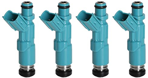 Areyourshop Einspritzdüse 4PCS Fuel Injectors 23250-23020 für Toyota Yaris Vitz 1.0L 1.3L 1999-2005