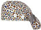 AIchenYW Scrub Hat mit Knöpfen mit Schweißband Herren Bouffant und für Damen Cap Baseball Caps Damen Mützen (xy2-Multicolor12, One Size)