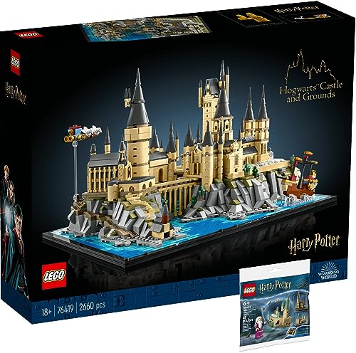 Lego 2er Set: 76419 Schloss Hogwarts mit Schlossgelände & 30435 Baue Dein eigenes Schloss Hogwarts Polybag