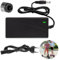 XPJBKC Chargeur Trotinette Electriqu, 42V 2A AC Chargeurs de Scooter, Universel Chargeur Trottinette électrique, Chargeur de Batterie pour Batterie Scooter électrique (DC 5.5x2.1mm)