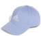 adidas Unisex Cotton Twill Baseball Cap, Blue Spark/White, XS