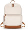 molshine Rucksack Damen mit großer Kapazität,15.6 Zoll Laptop Rucksack aus Oxford-Stoff mit Laptopfach,Wasserdicht Daypack für Mädchen für Uni Reise Arbeit HB042(Beige)