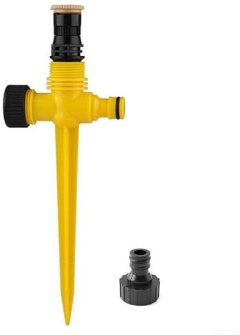 1/2/4 aspersores de césped de para 360°, sistema de rotación de para 360 grados, riego automático de césped, riego por aspersión