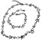 Lilbitty Y2K Stern Ohrringe Perlenkette verstellbare, ästhetische Halskette, Grunge Punk, Gothic, Gliederkette, cooles BBF-Geschenk, Geburtstag, Party, Schmuck, Jugendliche