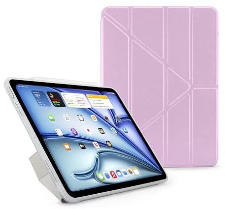 Pipetto Origami No1 Original Hülle iPad Air 11 (2024) / iPad Air 10.9 (2022/2020) / Metallic Purple