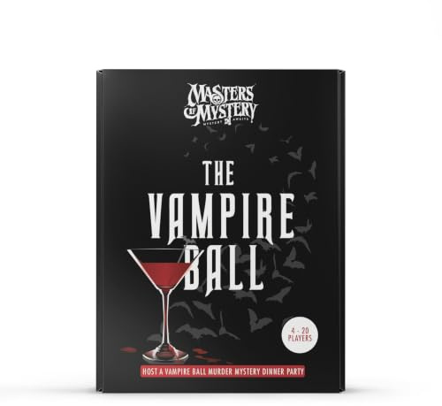 Masters of Mystery Vampirball Halloween Mord Mystery Partyspiel