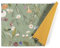 GUZZINI - Tovaglietta Colazione Double Face in Cotone e Lino Morbido e Fresco Certificato OekoTex, Tovagliette Americane Lavabili 40° con Stiro, Tovagliette Colazione e To Go, Accessori Cucina 35x50