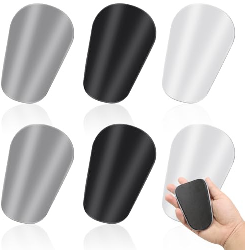 3 Paar Schienbeinschoner,10x6cm Schienbeinschoner Kinder Fussball | Schienbeinschoner Fußball Herren,Mini Schienbeinschoner Fußball,Mini Shin Pads Leicht Atmungsaktiv für Training & Spiel