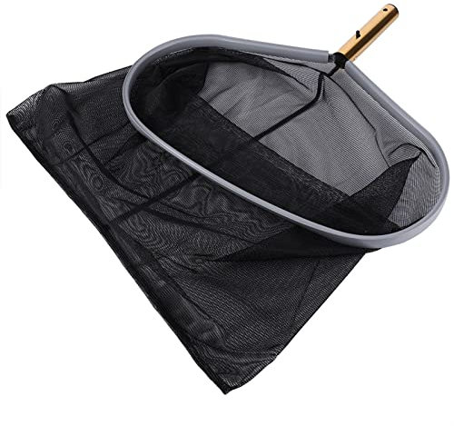 SUPYINI Skimmer per piscine, 46 × 38 × 3 ad alte prestazioni, rete a maglia fine, pulitore per stagni