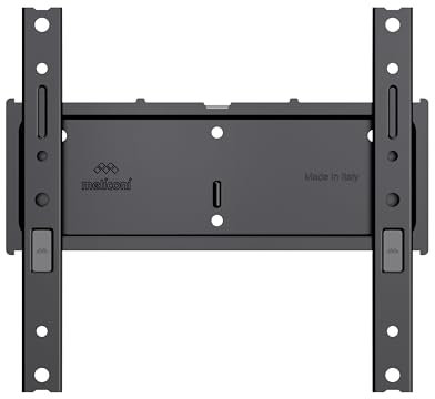 Meliconi - Support Mural TV Fixe FS 200 Flat pour TV de 26'' à 45'' - VESA 50/75/100/200 - Compatible Mur Plein et Plaque de plâtre