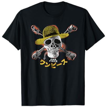 One Piece Straw Hat Jolly Roger T-Shirt