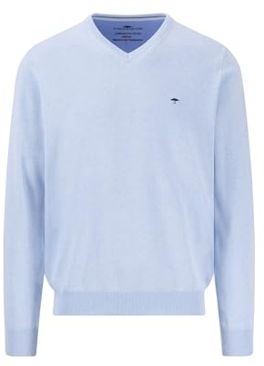 FYNCH-HATTON Pullover aus Baumwolle mit V-Ausschnitt Summer Breeze / 3XL