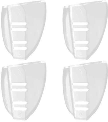 Lotsdonxia Transparenter Brillenschutz, Seitenschutz, universal, für kleine und mittelgroße Brillen zum Schutz vor Spritzern von Fremdkörpern, 2 Stück