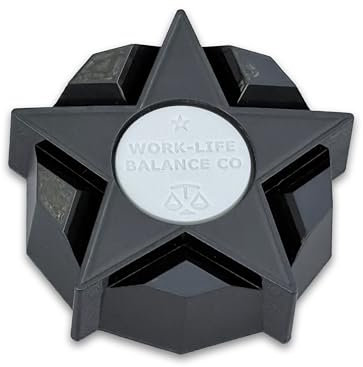 Work-Life Balance Corporation Mechanical Mouse Jiggler - No Connectivity, Black, Keeps Mouse Moving, No USB, No Software, Wireless, 3.5 inches, 12 Months AA Battery Life