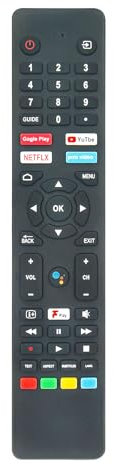 AULCMEET Remote Control,BT-VOICERC-M12 New Replace Voice Remote fit for CELLO Traveller TV C6520G BT-VOICERC-M12 C2420G C3220G C4020G C4320G C5020G