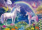 100 Piece Jigsaw Puzzle for Children Adults-Midsummer Night's Unicorn Wonder-Boys and Girls Game Gift
