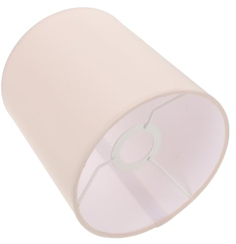 SAFIGLE Pantalla Cilíndrica De De Tela Para Lámpara De Mesa Lámpara De Noche De Pie Y De Techo Cubierta Decorativa Para Iluminación Interior 5.51 X 5.11 X 5.11 in