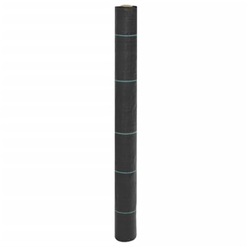 Frdhee Pflanzenvlies Frostschutz,Unkrautvlies Schwarz 1x25 m PP für Pflanzen