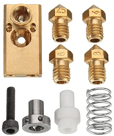 1.75mm 3D Drucker Ultimaker 2 UM2 D�se + Schraube + 4pcs D�sen Kit
