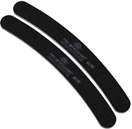 80/80 Grit Nail File Proimpressions (Boomerang Twin Pack)
