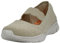 Skechers Girl's Seager - Power Hitter Engineered Knit Mary Jane Flat, Beige, 3.5 UK