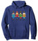 Vintage Weihnachten Nussknacker Figuren Pullover Hoodie