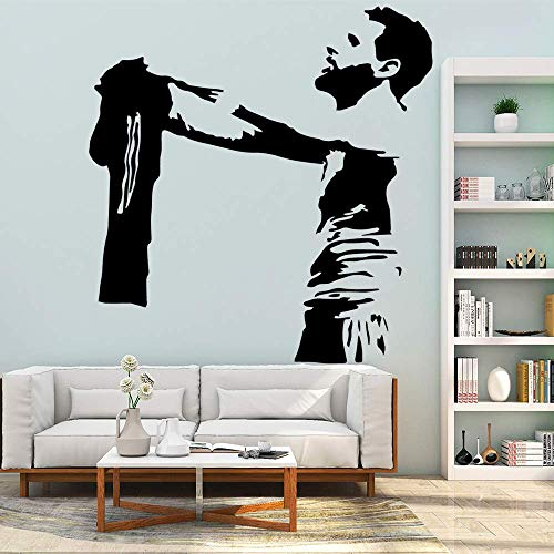 Messi Fußballstar Wandkunst Aufkleber Für Wohnzimmer Schlafzimmer Dekoration Hauptdekoration L 43Cm X 44Cm