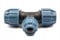 Raccords polyéthylène DVGW/KIWA/WRAS, Raccord plastique Té réduit au centre pour tube PE 40 x 32 x 40 mm