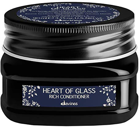 Davines Heart of Glass Rich Conditioner für Blonde Care, 90 ml