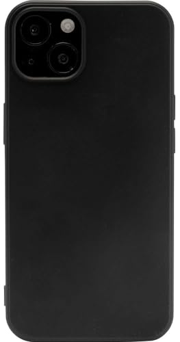JT Berlin BackCase Pankow Soft Silikon Hülle für Apple iPhone 13 mini | Schutzhülle aus flexiblem TPU in Schwarz - 1m Fallschutz - verstärkte Ecken - kompatibel mit Wireless-Charging - Slim Fit