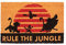 empireposter König der Löwen - Rule The Jungle - Fußmatte, Größe: 60 x 40 cm Türmatte Kokos
