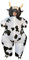 Arokibui Disfraz inflable de vaca para mujer, divertido disfraz inflable para fiesta de cosplay, festival, Halloween, talla de adulto