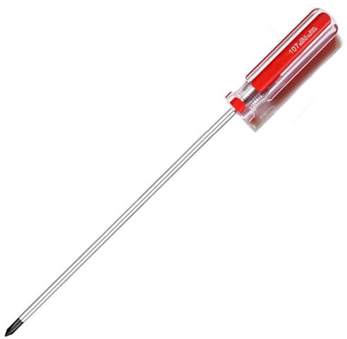 Phillips Screwdriver Long Shaft 8Inch, SKZIRI Extra Long Screwdriver With Magnetic Tip Screwdrivers Shaft Cross Head Screwdriver (8inch No.1)