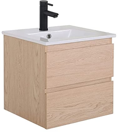 Mueble Individual Lavabo Sorrento 45 cm + Lavabo integrado