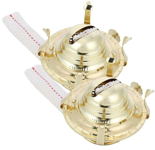 Angoily 2 Stücke Glas Petroleum Kerosinlampe Öllampe Brenner Gold Messing Kerosinöllampe Ersatzbrenner Baumwollöl Lampe Docht Ersatzteile Flachwatteöl Laterne für Lampe