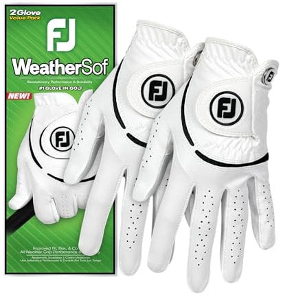 FootJoy WeatherSof Women's 2-Pack Golf Glove