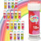 Conipa® 18 Stück Seifenblasen Kinder Mitgebsel für Kindergeburtstag, Hochzeit & Standesamt (je 60ml) - Give Aways & Gast-Geschenke Luftblasen Großpackung (Mitbringsel) - Soap Bubbles Set