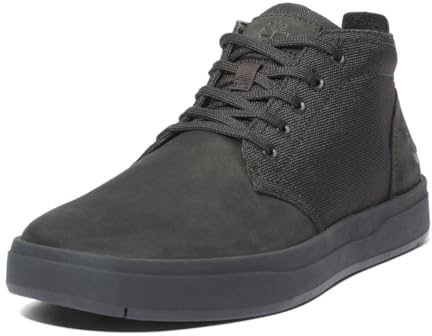 Timberland Herren MID LACE UP Sneaker, Black, 49 EU