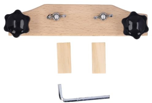 Guitar Bridge Clamp Maple Wood Metal Luthier Tool Hold Repair Guitar Bridge Acoustic Accessory